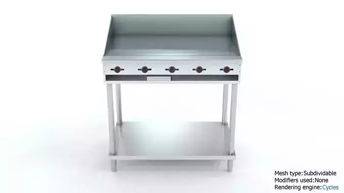 Commercial Gas Griddle