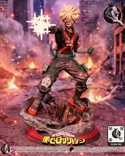 Katsuki Bakugo from My Hero Academia
