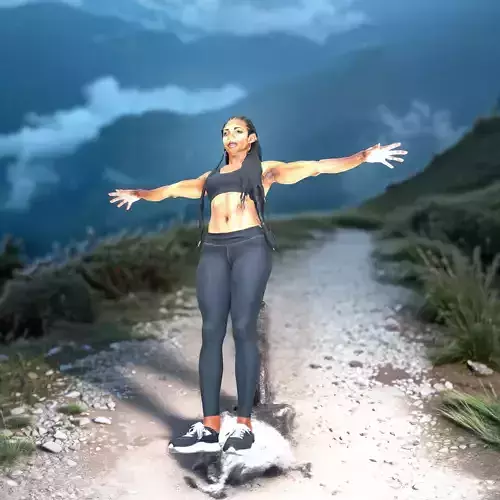 Athletic Fitness Woman model pack