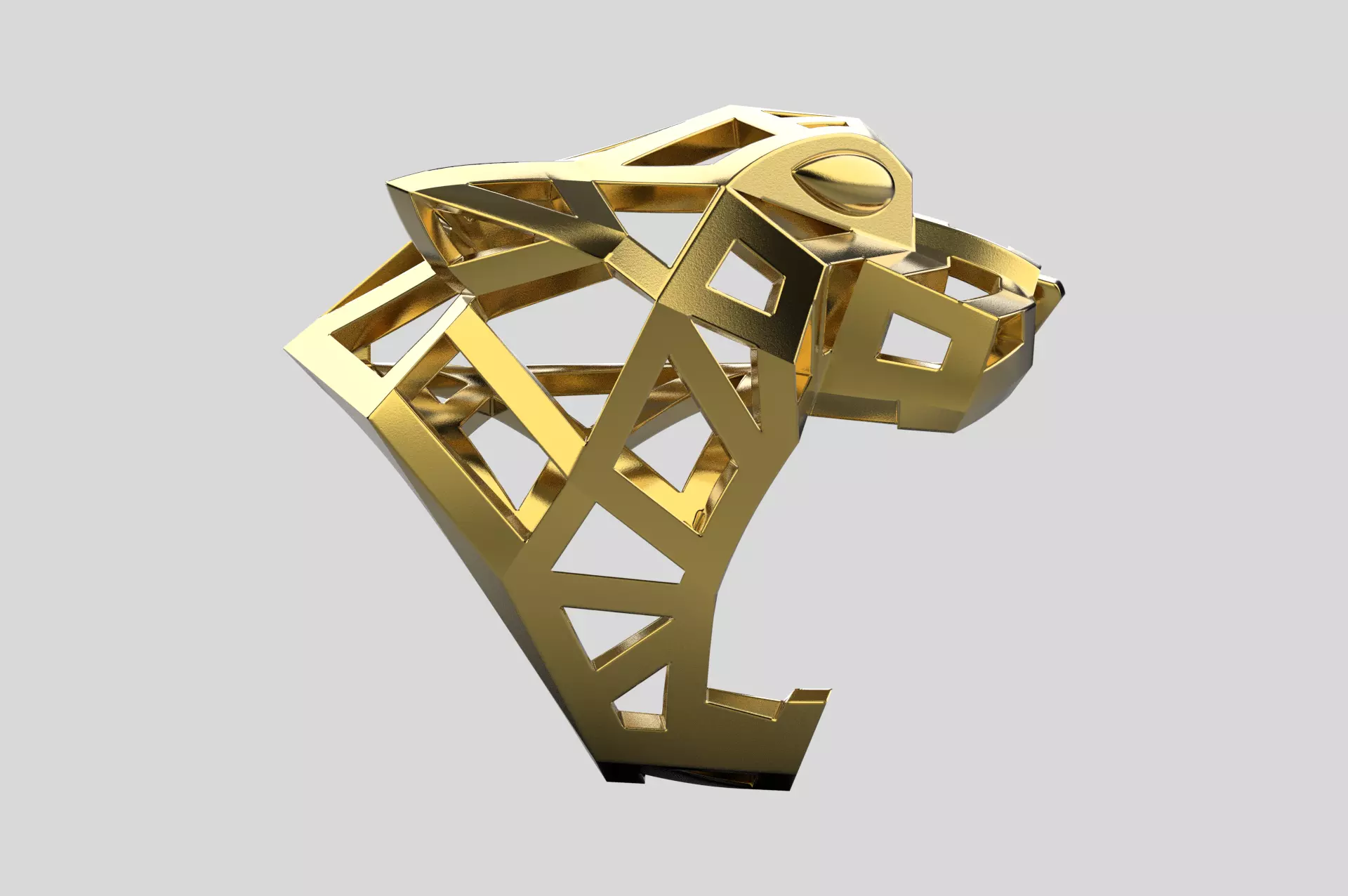 Panther RIng 3D print model
