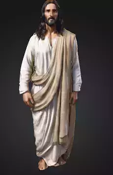 JESUS CRISTO - Modelo 3D High Poly  FBX Blender