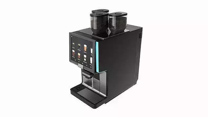 Commercial automatic coffee machine 3D model