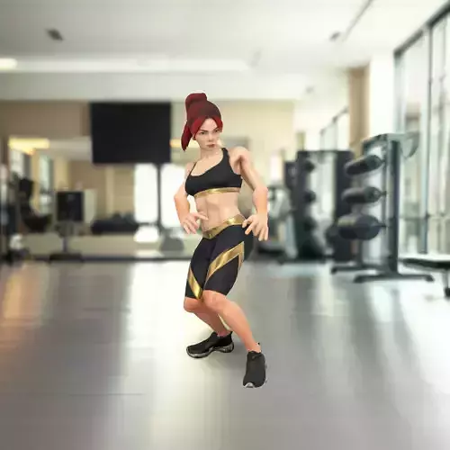 Athletic Female Athlete model pack