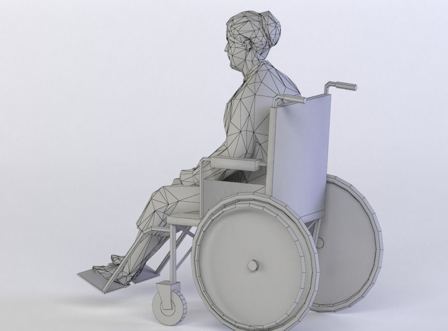 FEM 38 3D MODEL Low-poly 3D model_4