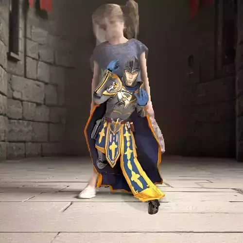 Regal Knight Armor model pack