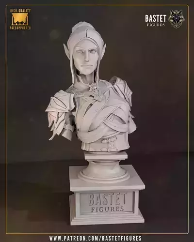 Minthara Bust I Baldurs Gate 3