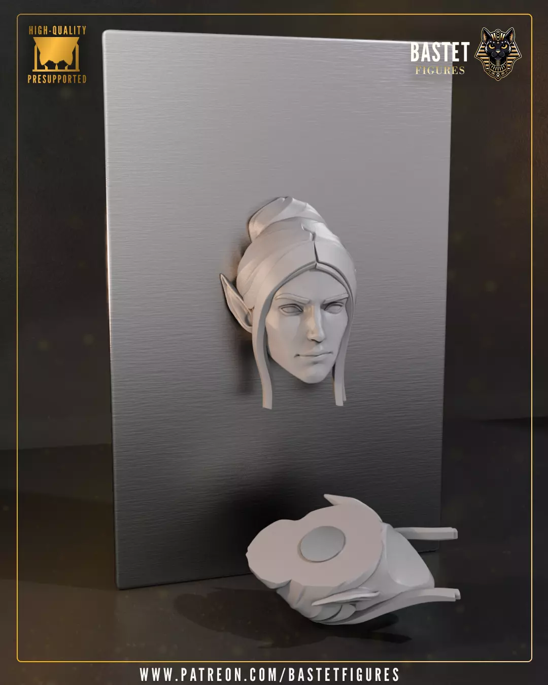 Minthara Magnet I Baldurs Gate 3 3D print model