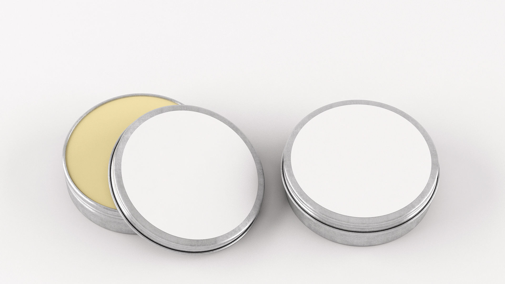 Cosmetic tin can 3D model_2