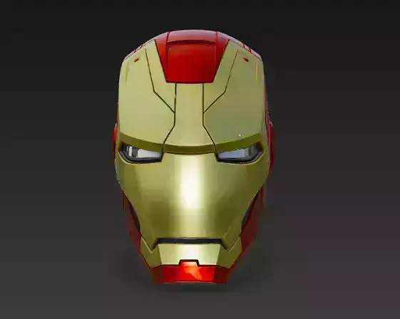 Iron Man Helmet For 3d Print
