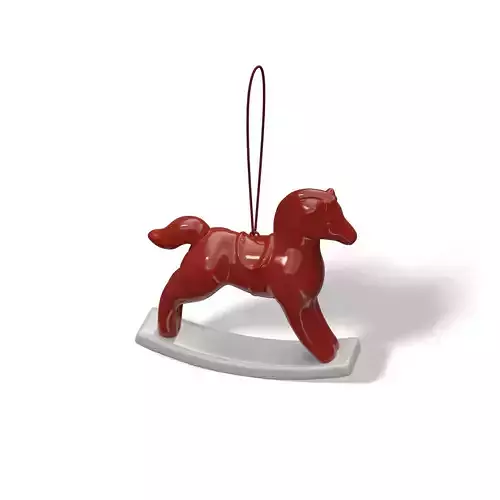 Christmas Tree Ornament Horse