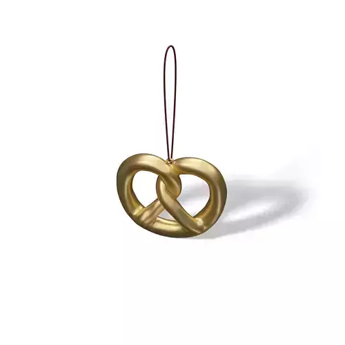 Christmas Tree Ornament Bretzel