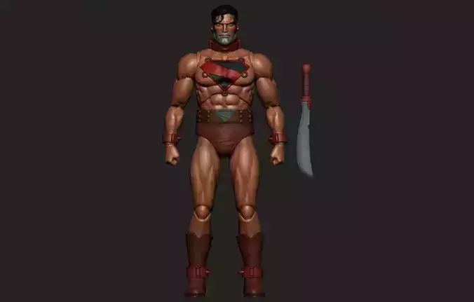 Superman World War kit for Vtoy-Z 1-12 scale