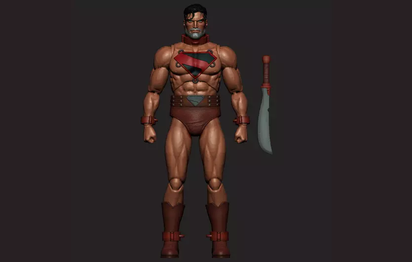 Superman World War kit for Vtoy-Z 1-12 scale 3D print model