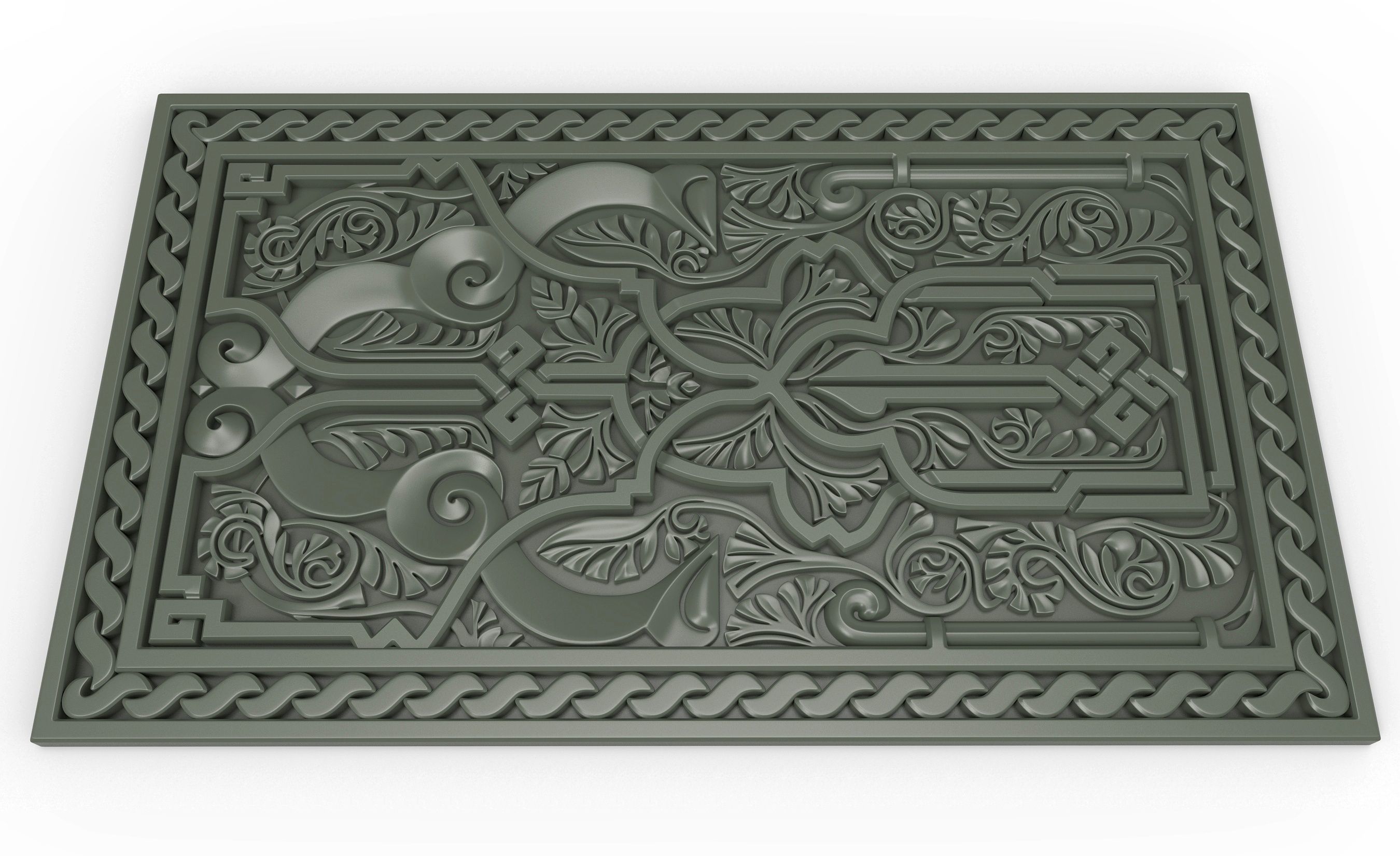 arabic ornament  1 3D model_3