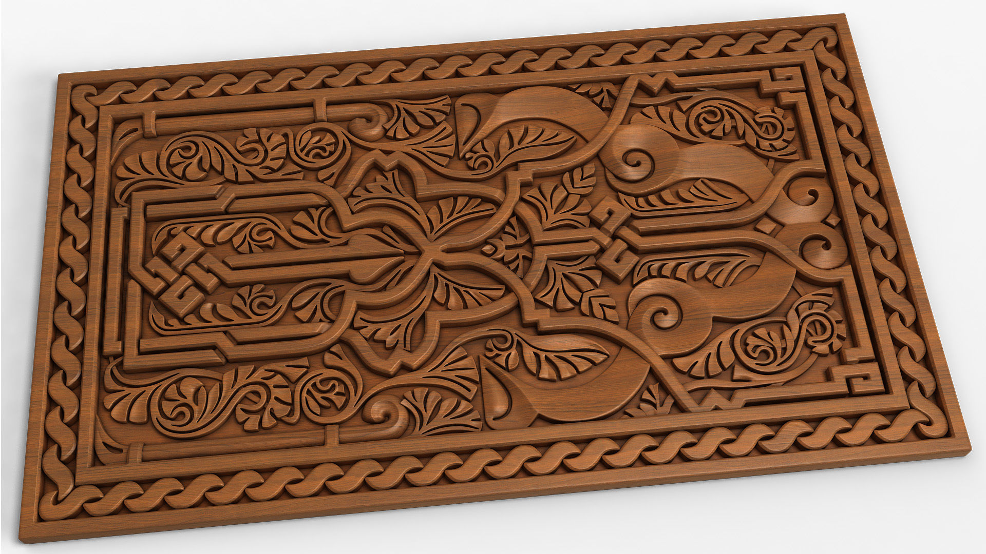 arabic ornament  1 3D model_1