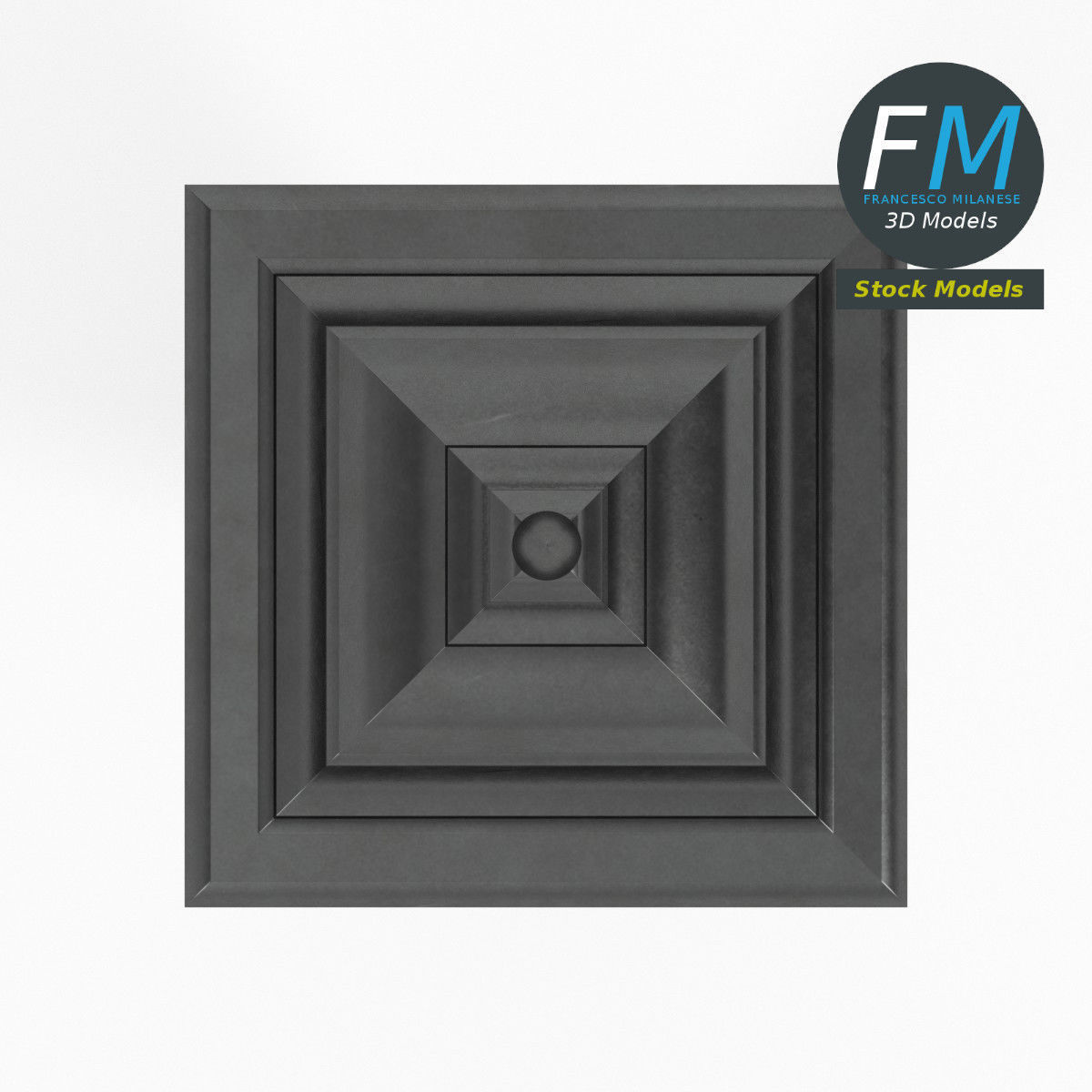 Garden lamp 3D model_6