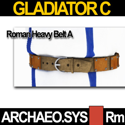 Roman Gladiator Referee Props Poser Daz 3D model_5