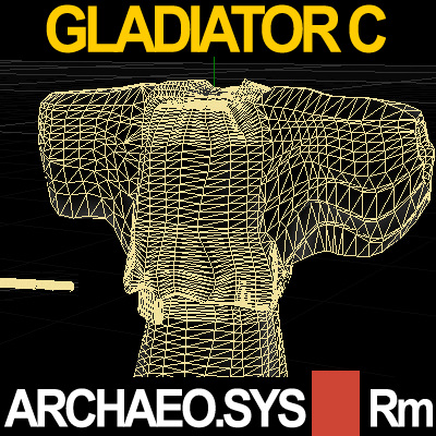 Roman Gladiator Referee Props Poser Daz 3D model_10
