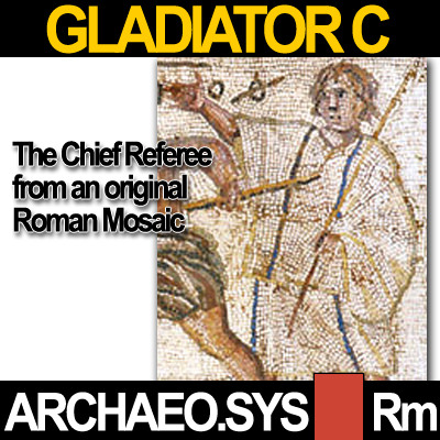 Roman Gladiator Referee Props Poser Daz 3D model_7