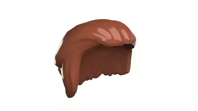 Custom3Dprint Minifigure Accessory - Minifigure Hair S2 - 131