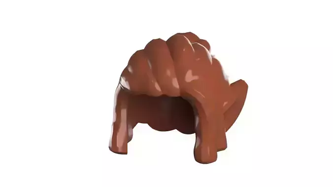 Custom3Dprint Minifigure Accessory - Minifigure Hair S2 - 132