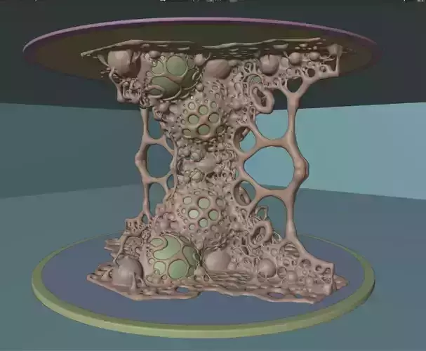 algorithm 3d FRACTAL ARQUITECTURAL COLUMN