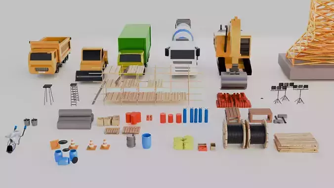 Construction Site Mega Pack