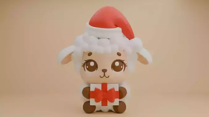 Christmas sheep 04