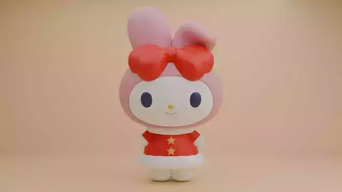 Christmas sanrio melody 15