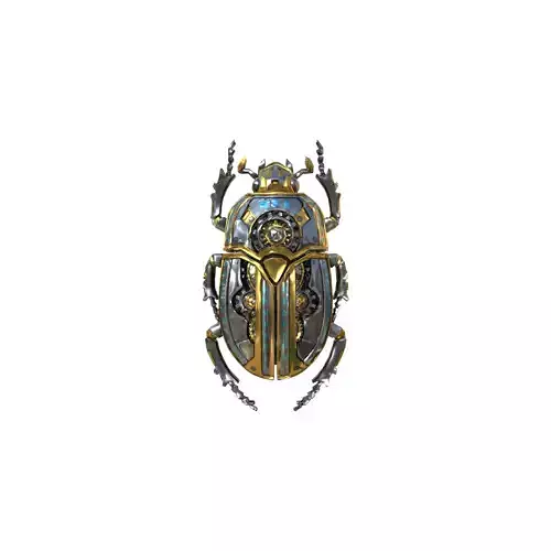 Runic Mechanical Scarab