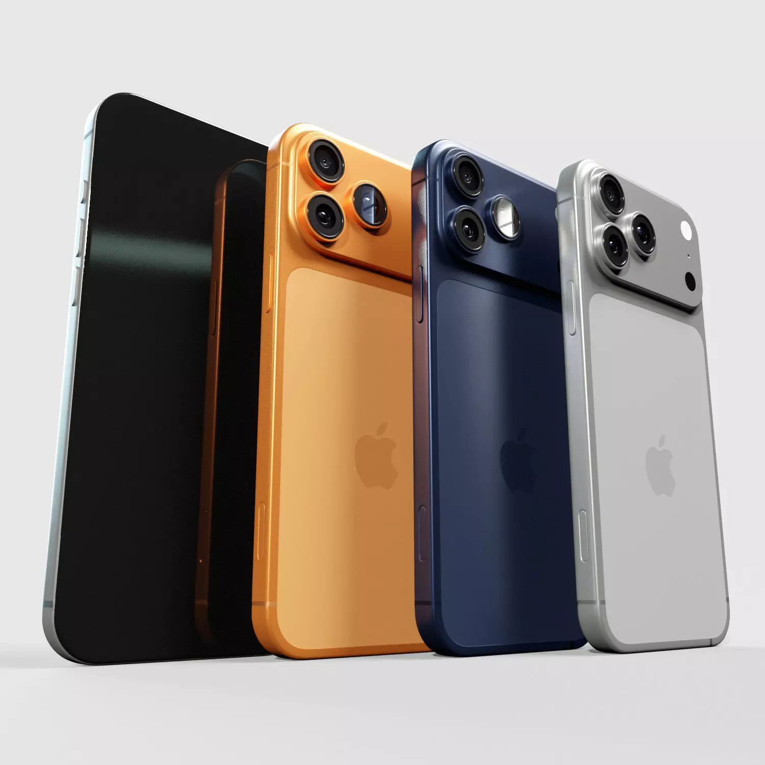 Iphone 17 ProMax PBR Low-poly 3D model