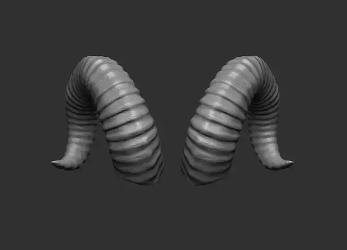 Horns printable 3D print model
