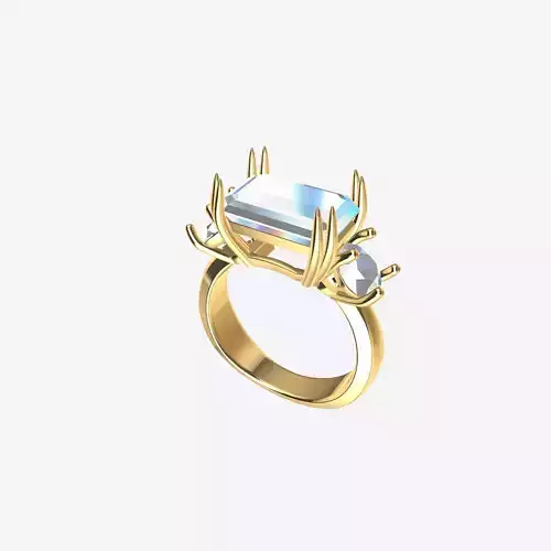 Baguette Engagement Rings 3 Variations