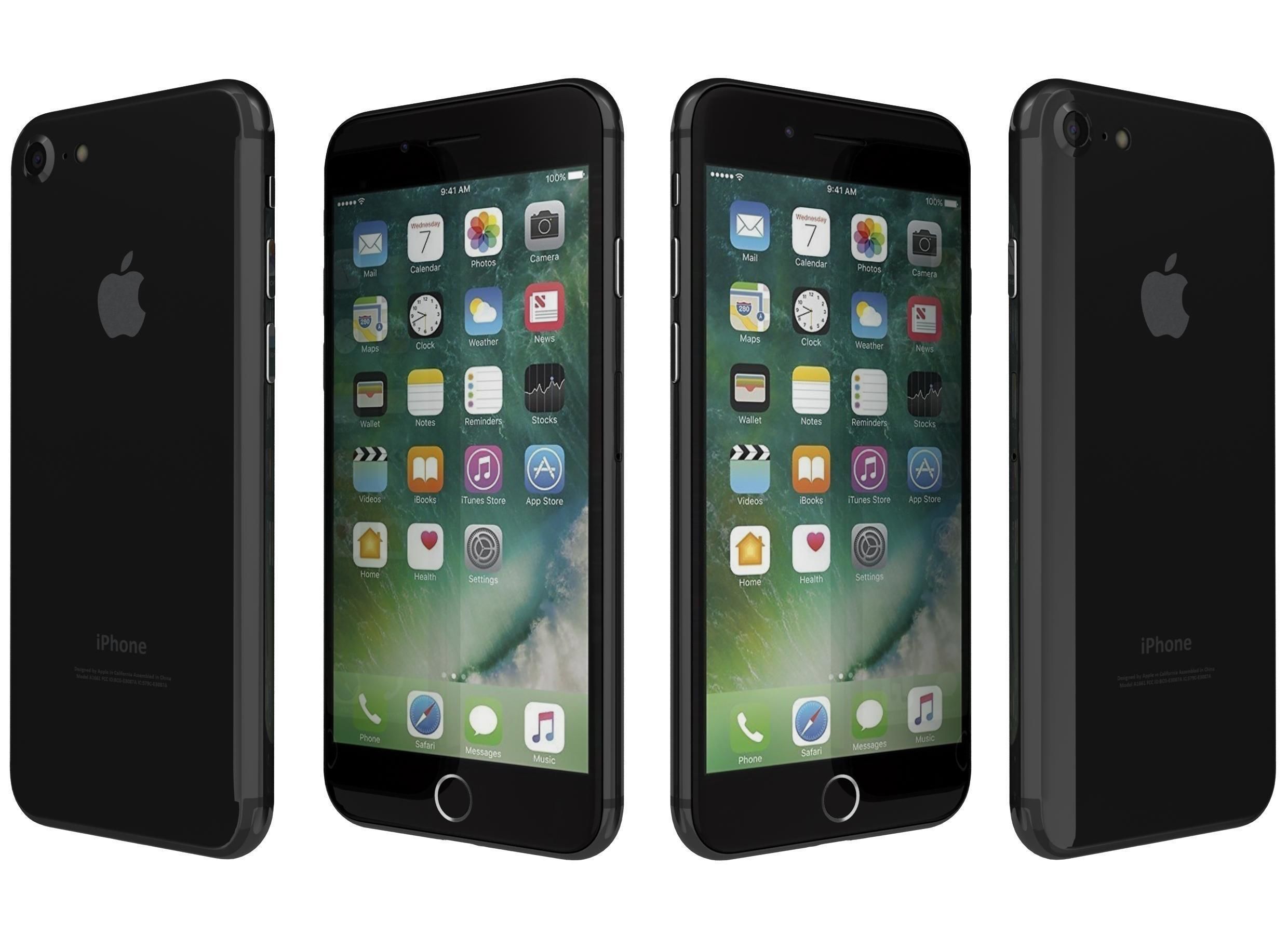 Apple iPhone 7 All Colors 3D model_16