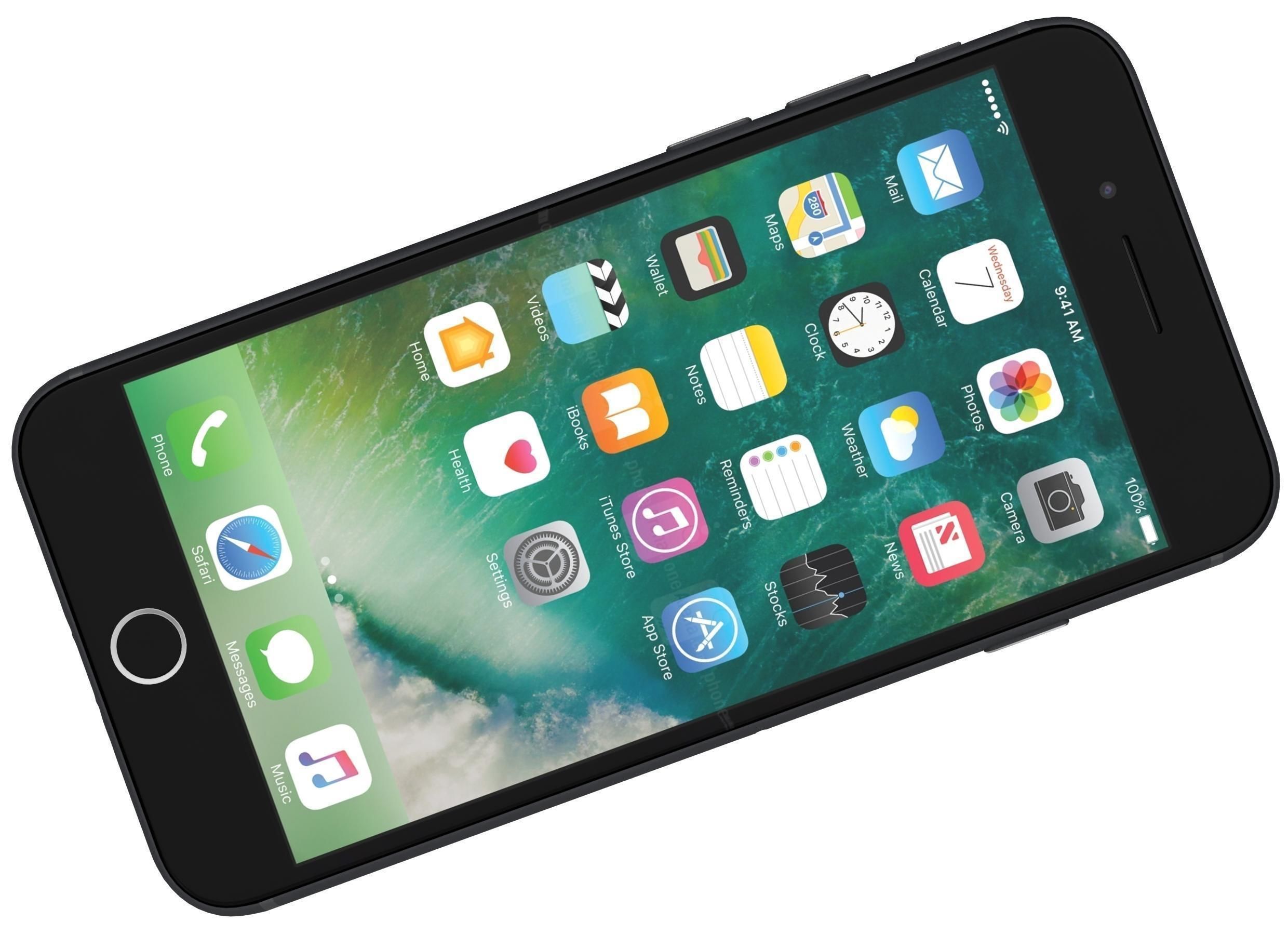 Apple iPhone 7 All Colors 3D model_24