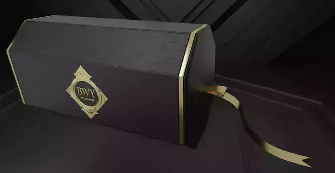 Hexagon Packaging 3D Model Premium High-Poly PBR Textured