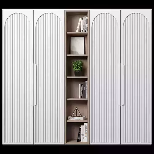 Cabinet with shelves 59