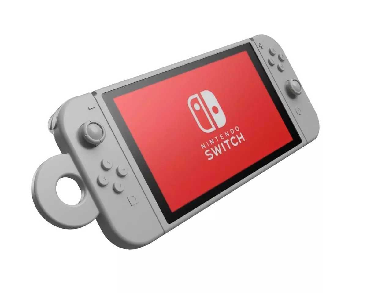 Nintendo Switch key ring 3D print model_0