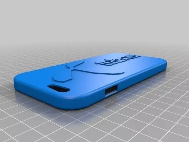 Telenor branded iPhone 6 and 6s case 3D print model_0