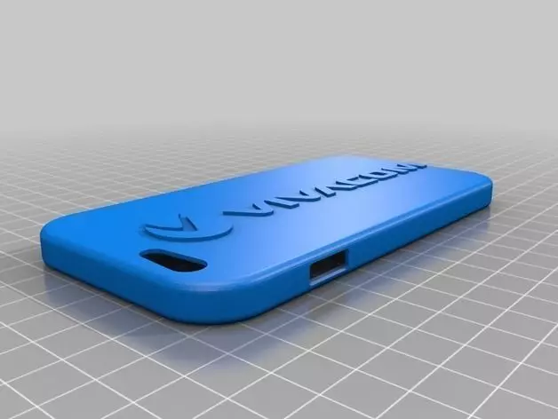 Vivacom branded iPhone 6 or 6s case 3D print model_0
