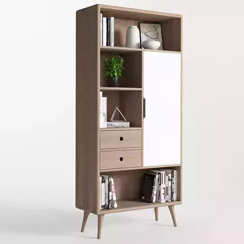 Rack and Bookcase 60