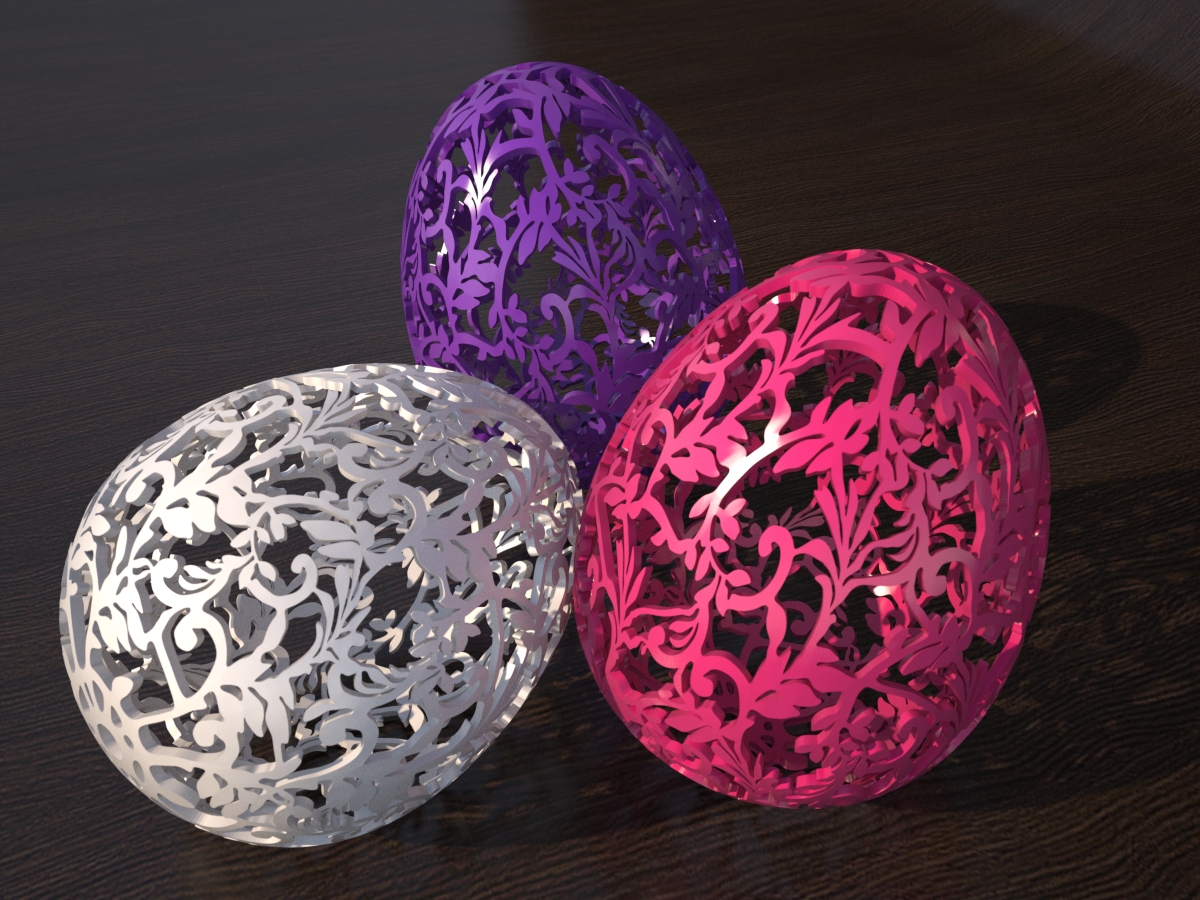 Victorian Easter Egg 3D print model_6