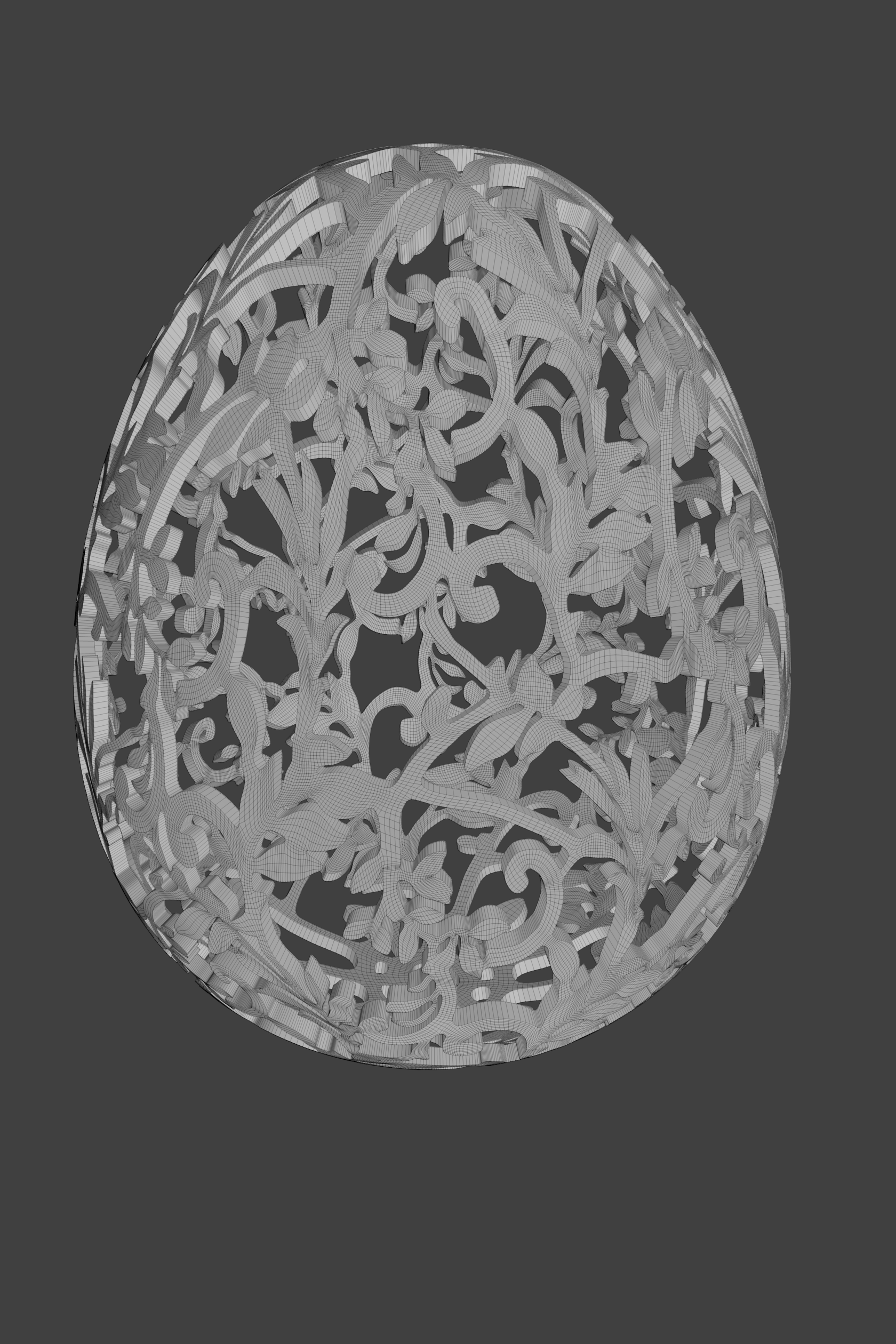 Victorian Easter Egg 3D print model_7