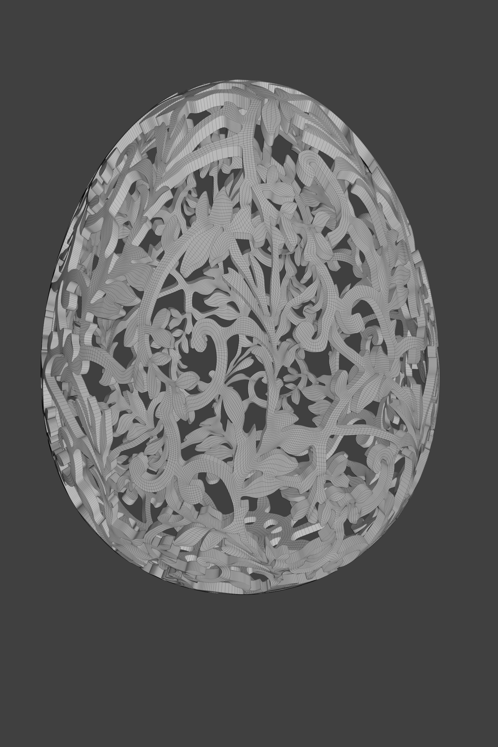 Victorian Easter Egg 3D print model_8