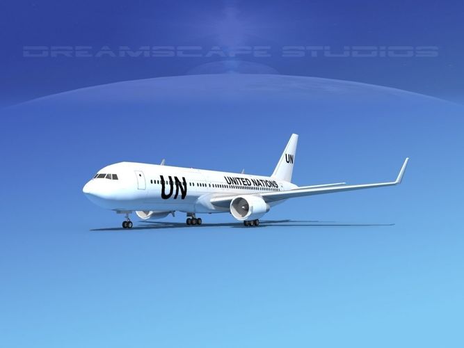 Boeing 767-300 UN 3D model