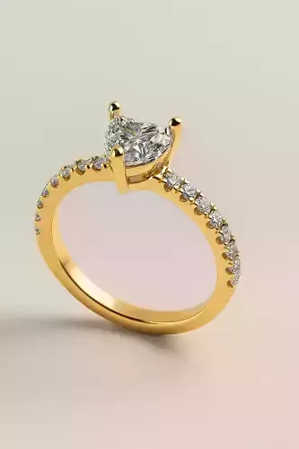 Ring heart Model 8198