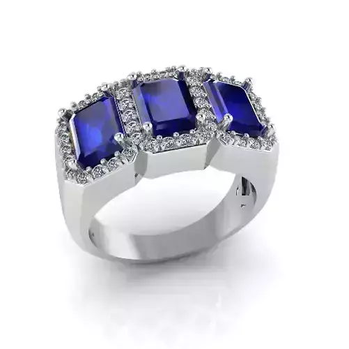 Ring emerald Model 8188