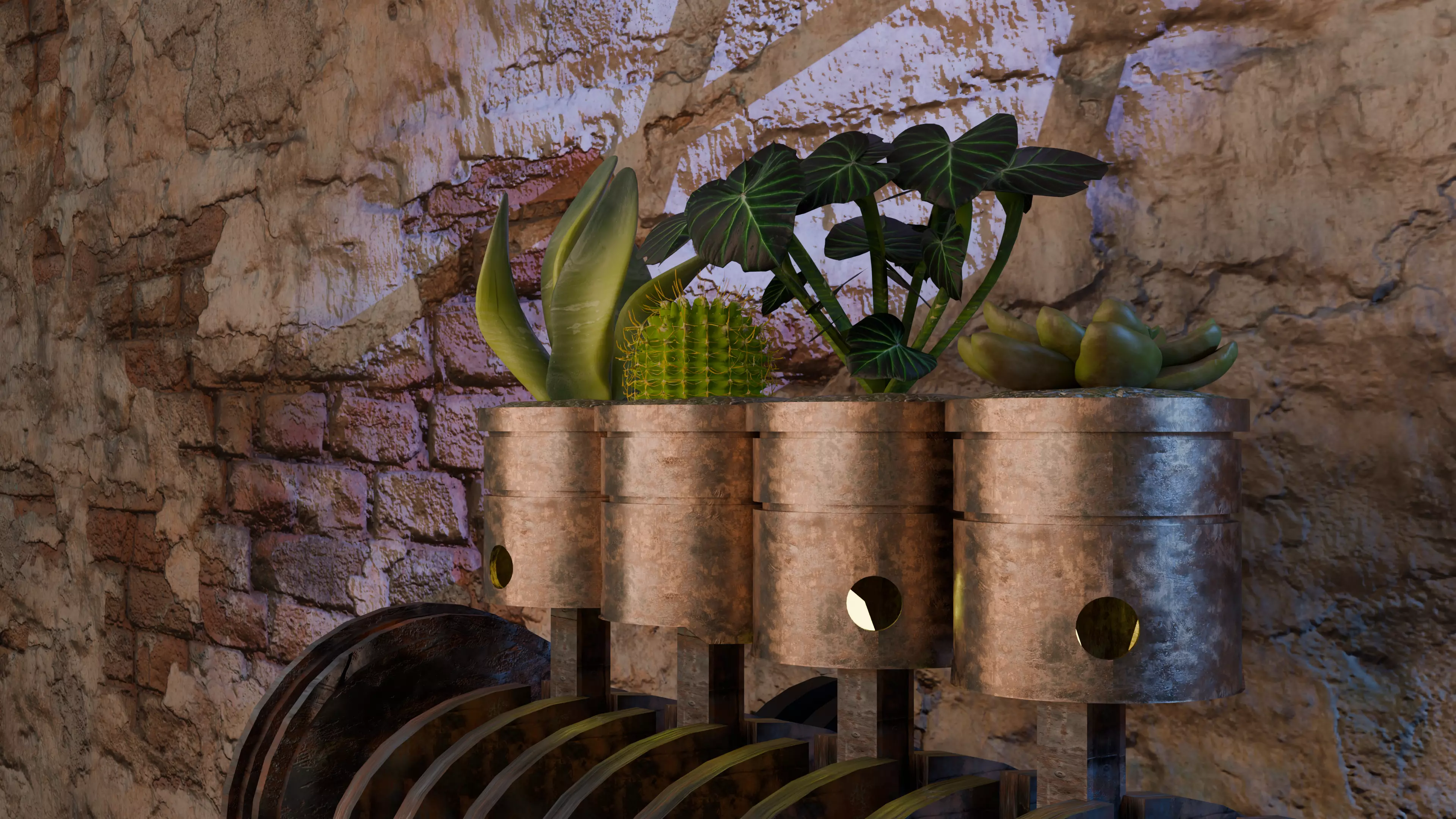 The Living Machine Free 3D model