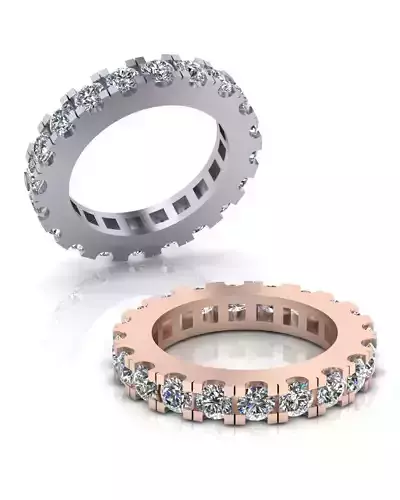 eternity U setting jewelry