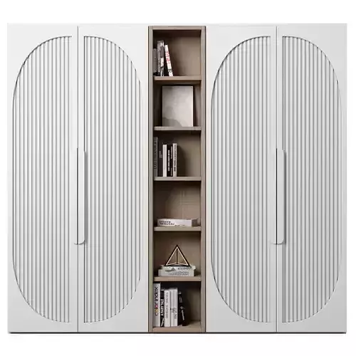 Cabinet with shelves 64